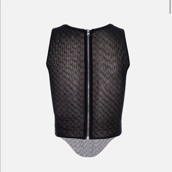 Miaou Black Monogram Campbell Corset - Picture 3 of 11